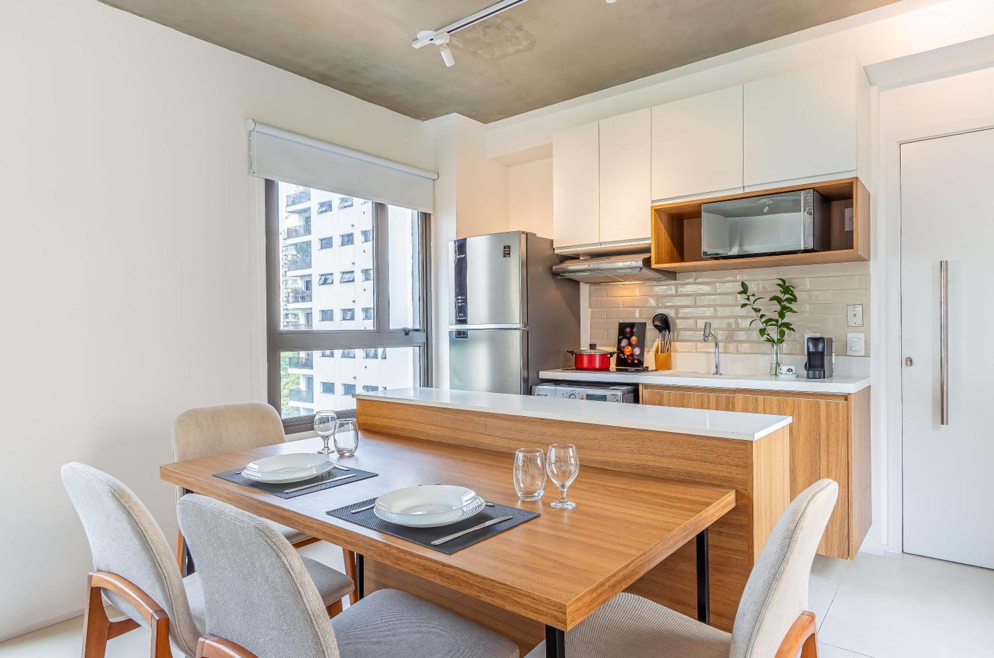 Predio Residencial Moderno Proximo Ao Parque Do Ibirapuera - Next Vila Nova サンパウロ 部屋 写真