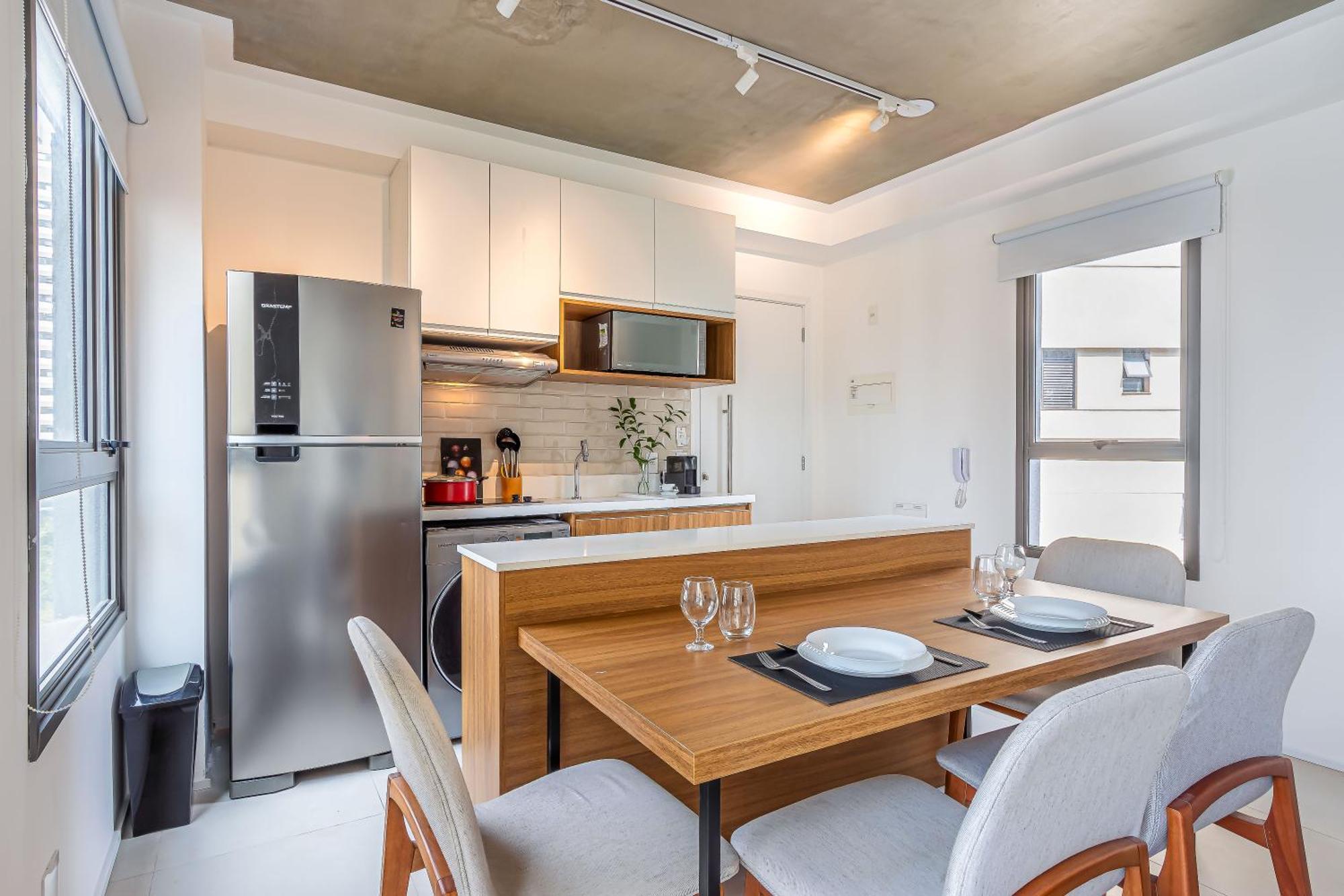 Predio Residencial Moderno Proximo Ao Parque Do Ibirapuera - Next Vila Nova サンパウロ 部屋 写真
