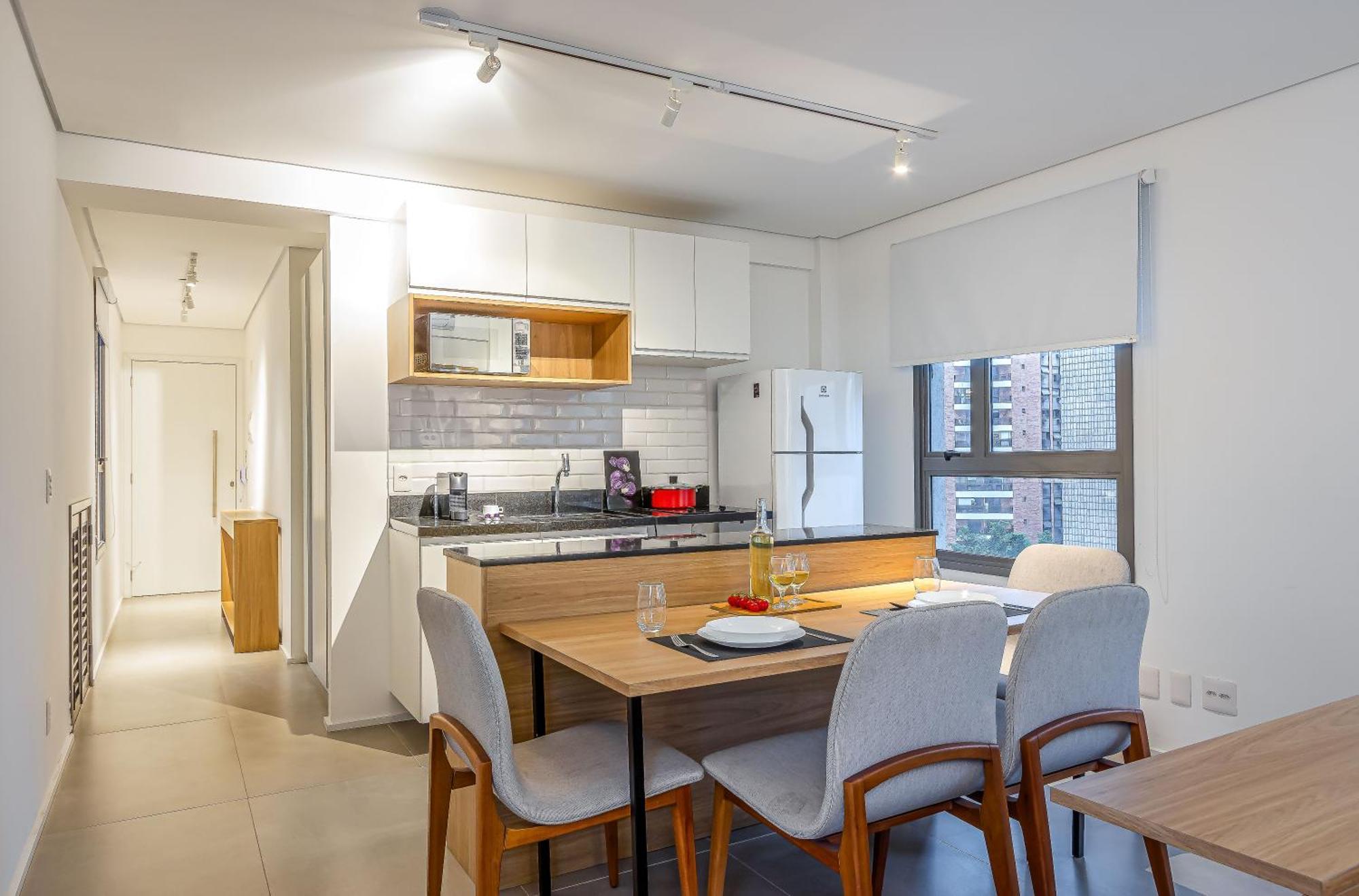 Predio Residencial Moderno Proximo Ao Parque Do Ibirapuera - Next Vila Nova サンパウロ エクステリア 写真